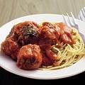 Volkorenspaghetti met spinaziegehaktballetjes recept