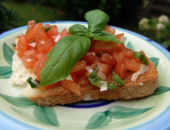 Bruschetta met tomaat & basilicum recept