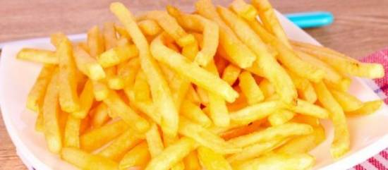 Patates frites (patat, friet) recept
