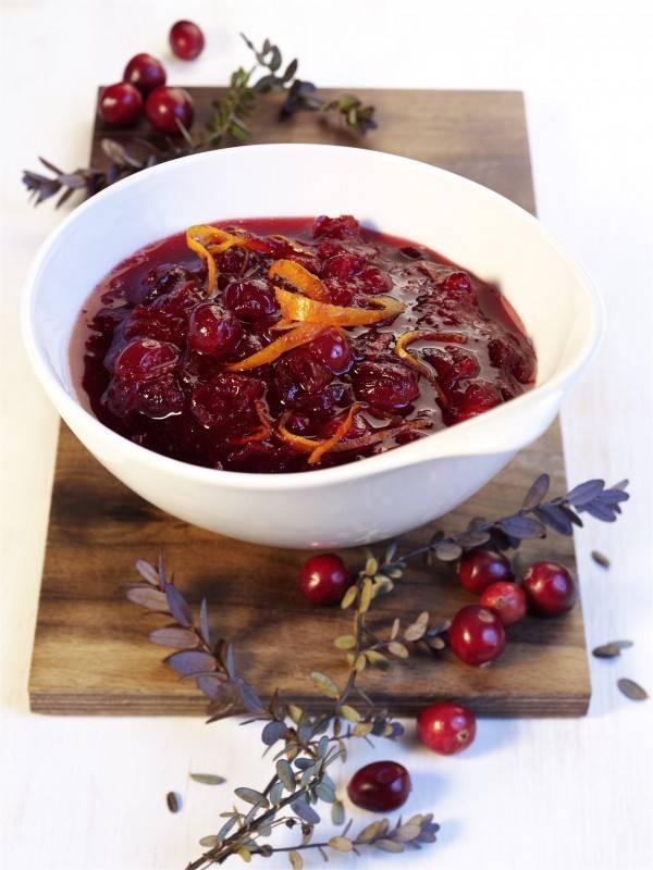 Veenbessen(cranberrie) saus(kerst canada) recept