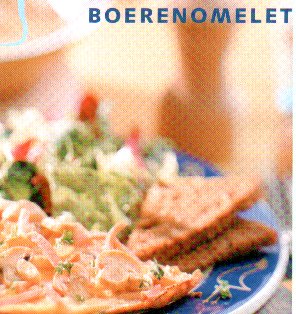 Boerenomelet met champignons recept