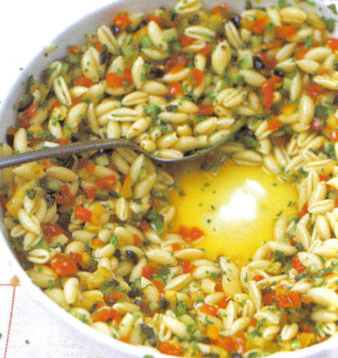 Jamie oliver's pastasalade recept