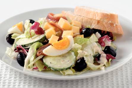 Italiaanse salade met ansjovis