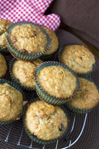 Recept 'morning muffins met havermout'