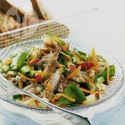 Gemarineerde kippersalade recept