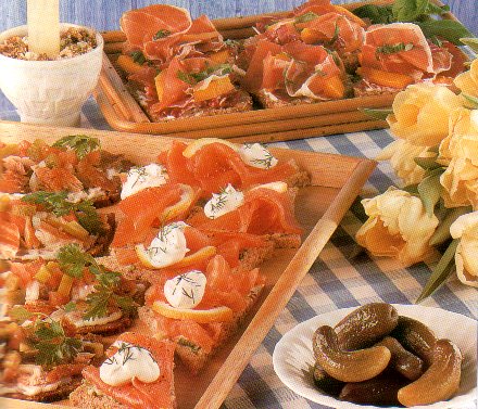 Italiaanse ham met mango recept