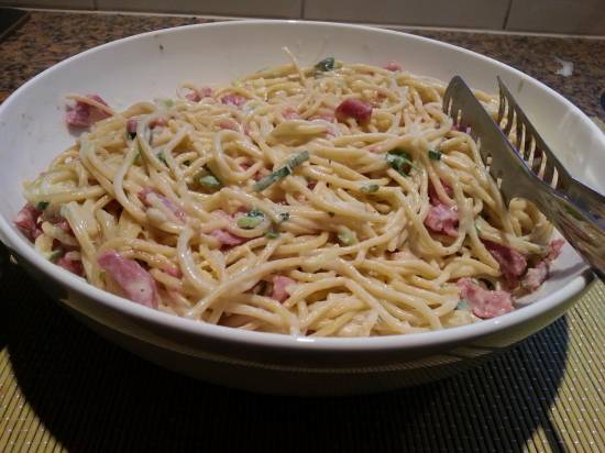 Spaghetti carbonara, betoverend lekker !! recept