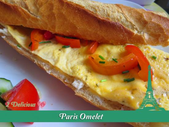 Paris omelet recept