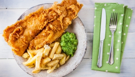 Fish and chips recept