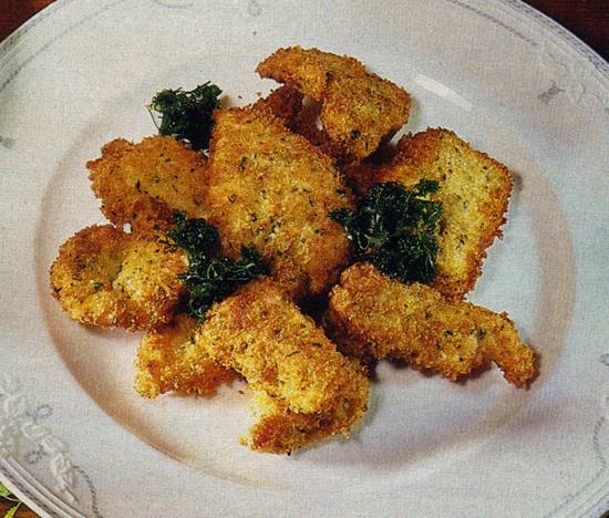 Kipfilets met gekruid broodkruim recept