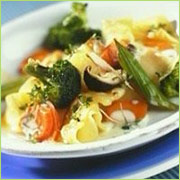 Gegratineerde pasta met broccoli recept