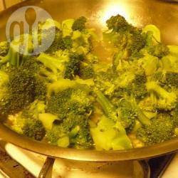 Broccoli met knoflook recept
