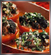 Tomaten met escargots recept