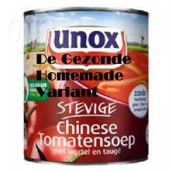 Chinese (vega) tomatensoep (met stevia) recept