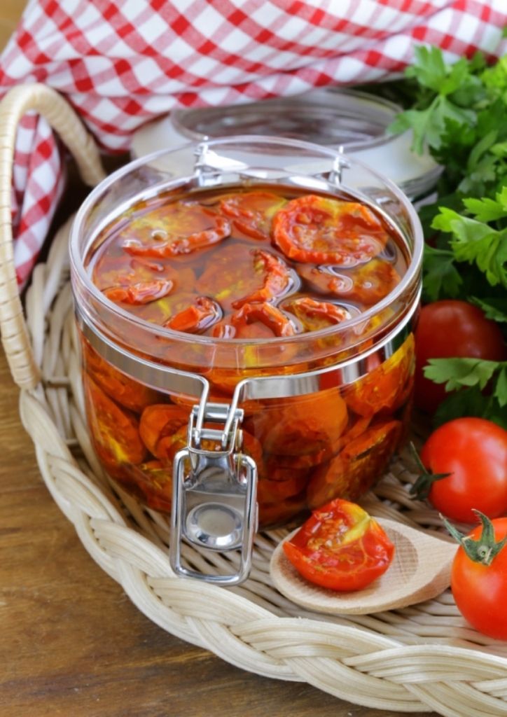 Recept 'gekonfijte tomaten'