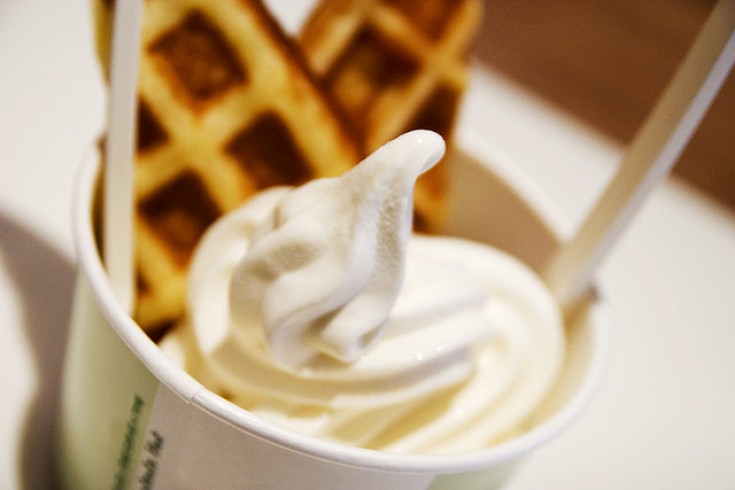Supermakkelijke homemade frozen yoghurt