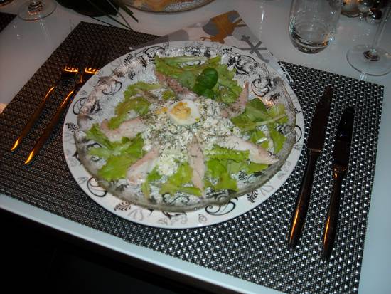 Salade met gerookte forel van eva recept