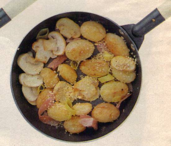 Aardappelpannetje (gourmetgerecht) recept