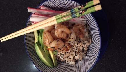 Sushi in the bowl recept