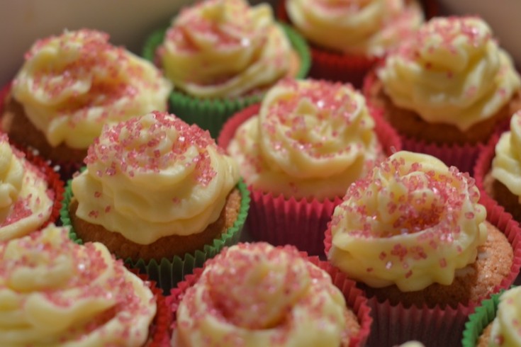 Annemerel's strawberry vanilla cupcakes