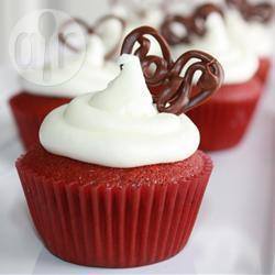 Red velvet cupcakes recept