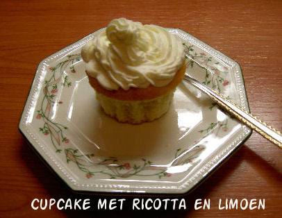 Superlekkere cupcakes met ricotta en limoen recept