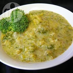 Romige broccolisoep recept