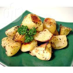 Geroosterde rozemarijn-lam-aardappelen recept