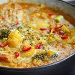 Rode linzen curry recept