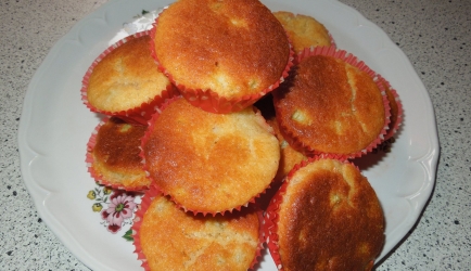Cupcakes met rabarber recept