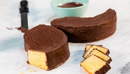 Snorrencake met chocolade recept