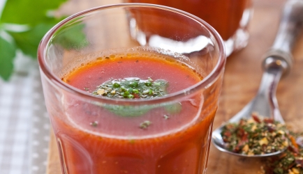Gazpacho van watermeloen recept