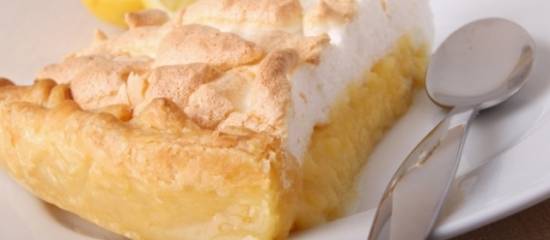 La tarte au citron meringuée (citroentaart) recept