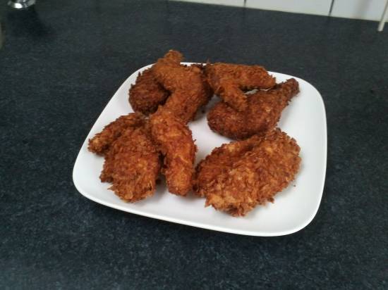Crispy fried chicken recept