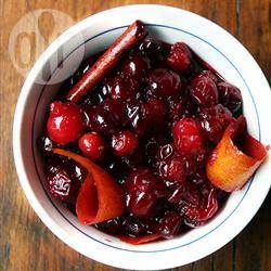 Cranberrychutney met rode wijn recept