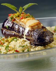 Gevulde aubergine recept