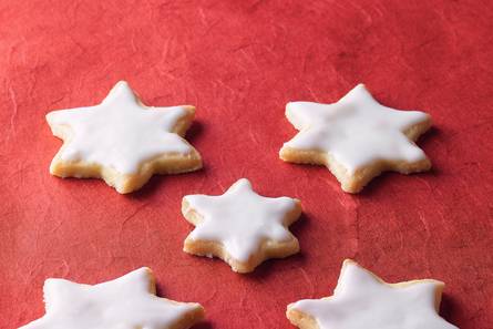 Geglazuurde (kerst)koekjes