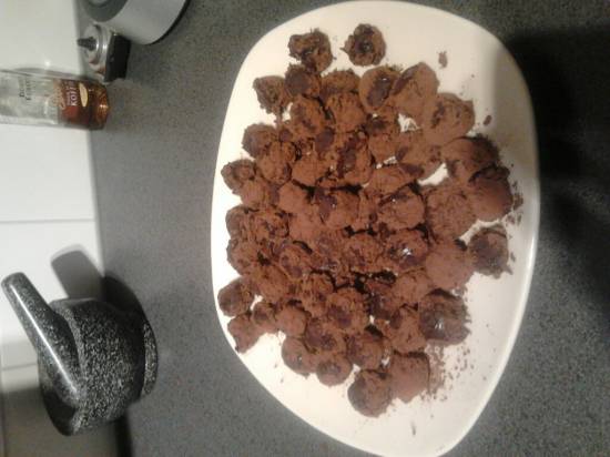 Chocoladetruffels om je vingers bij op te eten recept