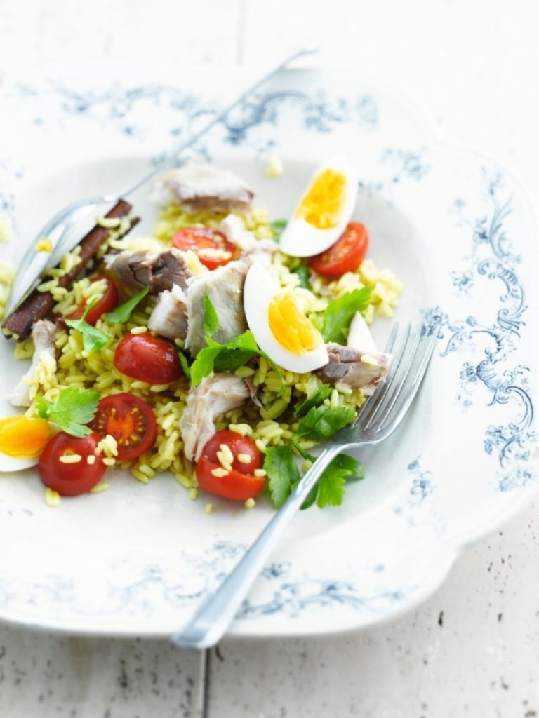 Recept 'gerookte makreelsalade'