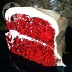 De roodste red velvet cake recept