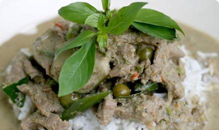 Thaise groene curry recept