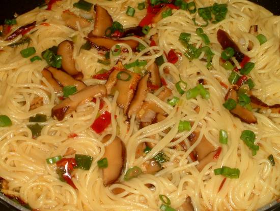 Vegetarisch chinese noedels recept