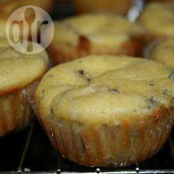 Hartige muffins met blauwe kaas en brandy recept