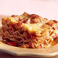 Pittige lasagne met chorizo recept