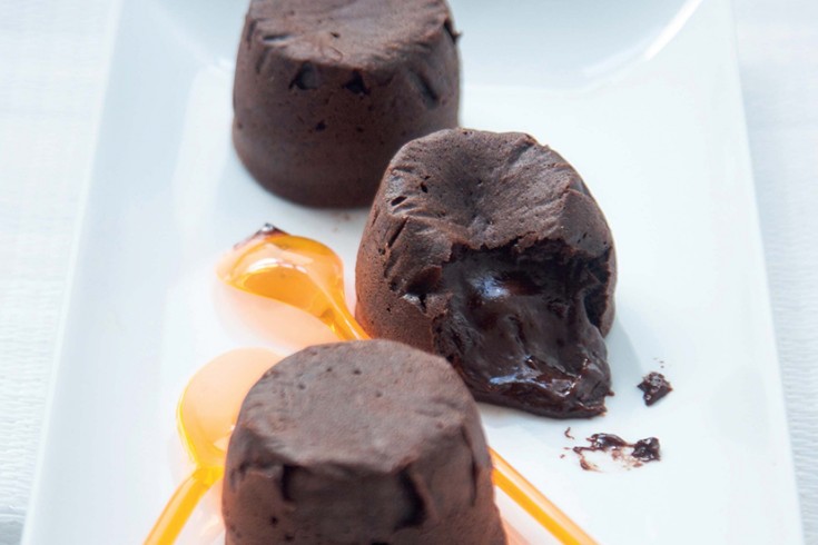 Moelleux au chocolat uit het heel holland bakt-boek