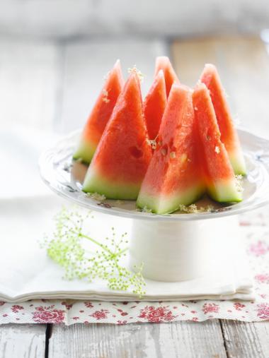 Recept 'dronken watermeloen'