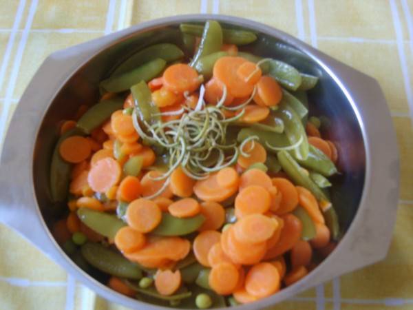 Peultjes met wortel en limoenschil recept