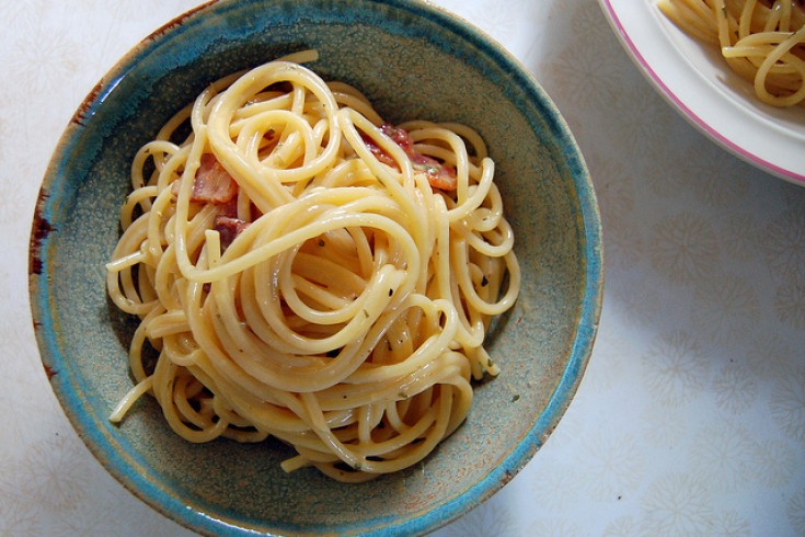 Klassieke spaghetti carbonara