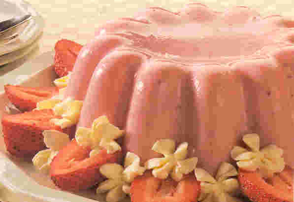 Aardbeien-yoghurtpudding recept