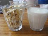 Popcorn en melk recept